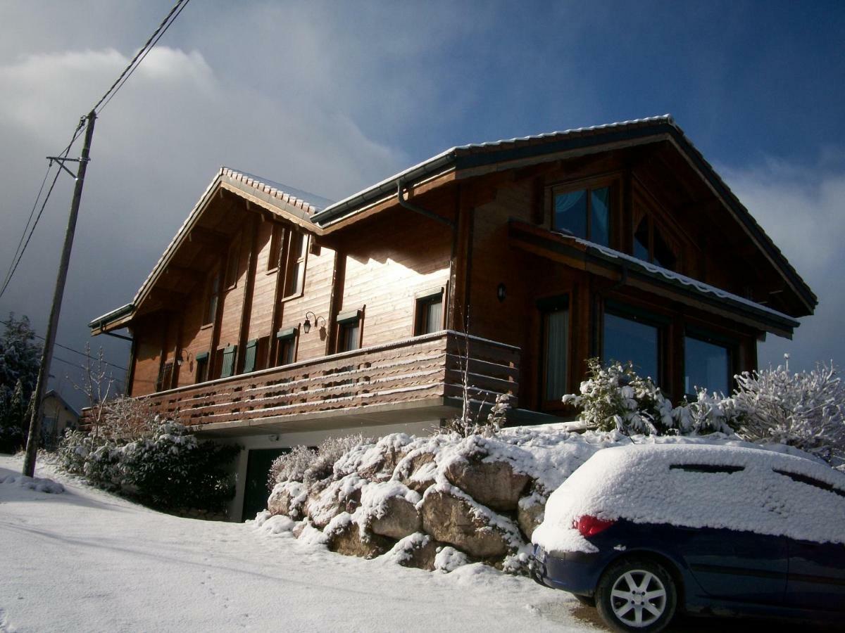 Chalet Les Aigles Saint-Sixt Exterior foto